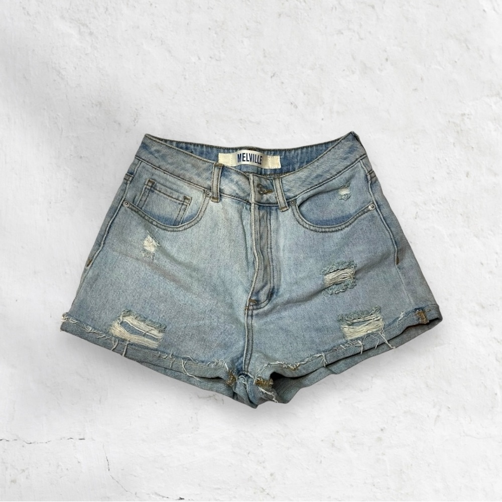 brandy melville jean shorts